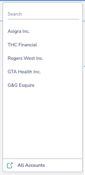 Account Selector - No Tags